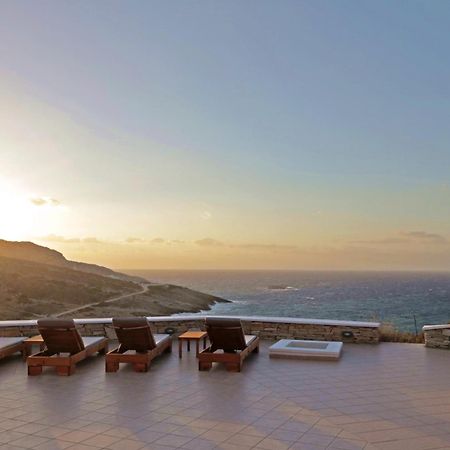Unique Off Grid Seafront Villa Ios Exteriör bild