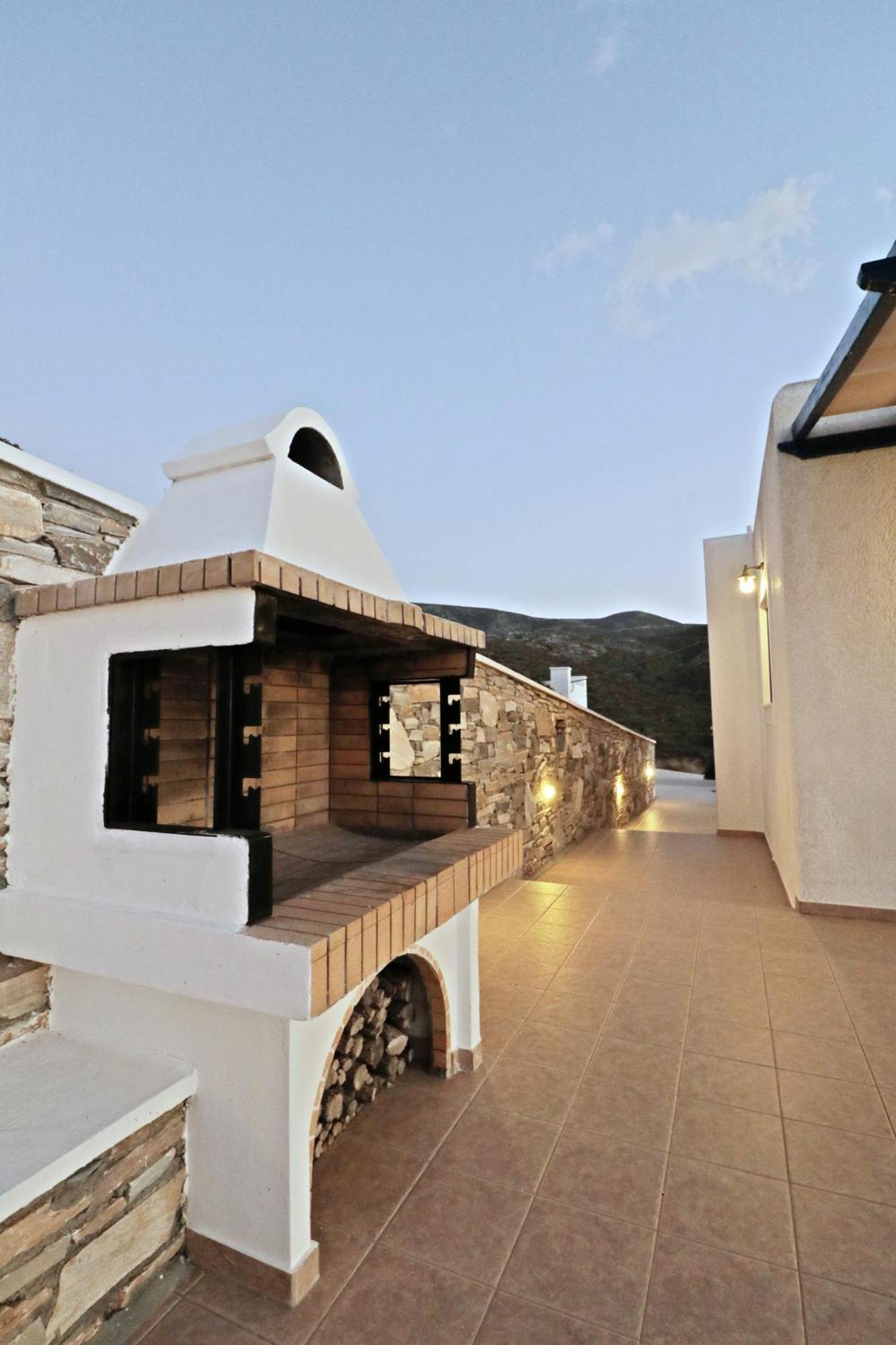 Unique Off Grid Seafront Villa Ios Exteriör bild